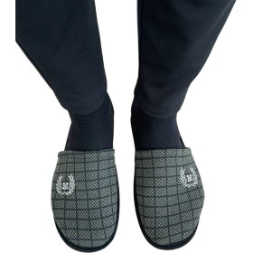 Resim Kışlık Erkek Ev Terliği HAKİ 