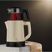Resim Aryıldız Tea Joy Çay Makinesi Krem 