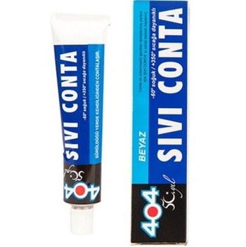 404 Beyaz Sıvı Conta 80 G