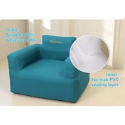 Resim Aerogogo Gıga Tek Kişilik Dahili Pompalı Şişme Koltuk - Bs2-01 Açık Mavi 