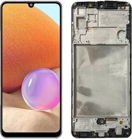 Resim Samsung Uyumlu Galaxy A32 4G A325 Lcd Ekran Dokunmatik Siyah Servis Çıta 