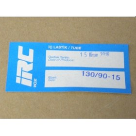 Resim İç Lastik 130/90-15 Düz Sibop 8503 Irc 