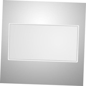 Resim GALPADA 2 Adet Paslanmaz Çelik Dekoratif Ayna Araba Siperliği Için Ayna Aksesuarları Oto Kompakt Makyaj ları Kolay Kurulum sı Makyaj Masası ışıklı Güneş Siperliği 