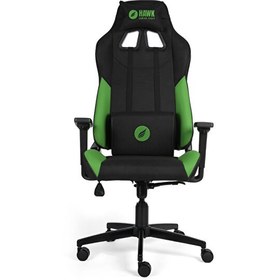 Resim FAB C1 Yeşil Kumaş Oyuncu Koltuğu 