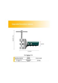 Resim Reedark El Tutulu Çini Ve Cam Kesici Aleti - Hassas Kontrol, Dayanıklı Malzeme İle Ev Projeleri İçin Tam Zamanında Kesim Çini Açıcı + Cam Açıcı 