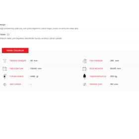 Resim Emes ED02 Vkv 150 Sabit Teker Ağır Tip (8 Adet) 