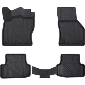 Resim Skoda Kamiq 2019 Sonrası 4d Havuzlu Paspas Takımı 