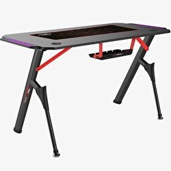 Resim XDrive Profesyonel RGB Toprak Serisi Oyuncu Masası 