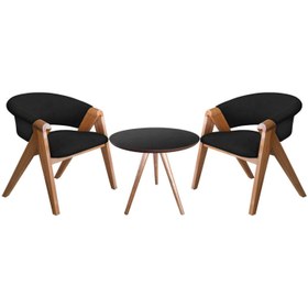 Resim Kayra Fiskos Set | Çay Seti | Rehome - Siyah 