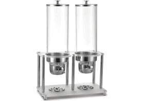 Resim Kapp Çiftli Corn Flakes Dispenseri 2x3,7 Lt 