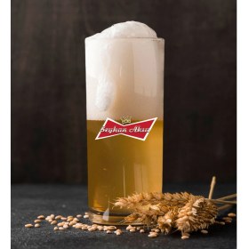 Resim BK Kişiye Özel Bira Logolu Renkli Baskılı Hiball Bira Bardağı-4 