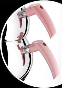 Resim Viola Mini Küre Paslanmaz Çelik Çaydanlık 0,8 Litre-1,2 Litre Pembe 