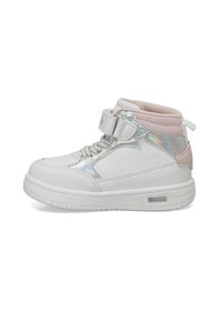 Resim Kinetix Drep Hı B 4pr Beyaz Kız Çocuk High Sneaker 000000000101741222 Beyaz-a Pembe Beyaz - Açık Pembe 