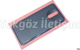 Resim Xiaomi Redmi K30 Arka Kapak Pil Kapağı (CAM) SİYAH Tkgz