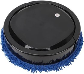 Resim Akıllı ıslak kuru robot elektrikli süpürge, ev alanı için, güçlü emiş, şarj edilebilir (siyah) 