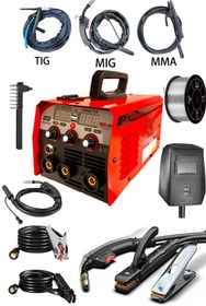 Resim STAXX POWER Gazsız Gazaltı Çift Kartlı Kaynak Tıg Mıg Mma 3ın1 Ultra Fonksiyonlu Dijital Gösterge Kaynak Mak 