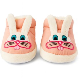 Resim Shoebuo Bebek Çocuk Figürlü Panduf Kaymaz Tabanlı Sevimli Ev Botu Ev Ayakkabısı 