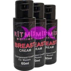 Resim Ritmix Kadınlara Özel Göğüsşekillendirme 3 Adet Memebakım Kremi 60 ml 