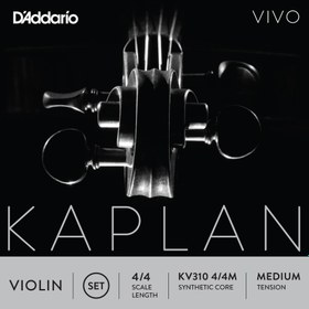 Resim Daddario KV310 4/4M Keman Tel Seti | Kaplan Vivo, Medium, 4/4 