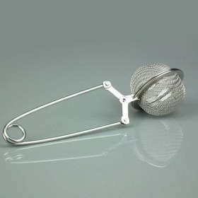 Resim Ozcmax Pratik Paslanmaz Çelik Un Kakao Pudra Şekeri Eleği - Maşalı Bitki Çayı Demleme Süzgeci 