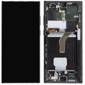 Resim Samsung Galaxy S24 Ultra (SM-S928B) (Birinci Sınıf Ürün) Çıtalı Lcd Dokunmatik Ekran 