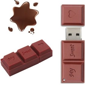 Resim Microdrive 32gb Usb 2.0 Yaratıcı Çikolata U Disk Diğer 