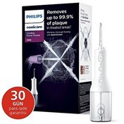 Resim Philips Sonicare Power Flosser 3000 HX3826/31 Kablosuz Ağız Duşu - Yedek Başlık - Beyaz 