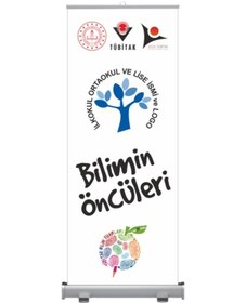 Resim Bilim Fuarı Roll Up Banner-3 Tek Ebat 
