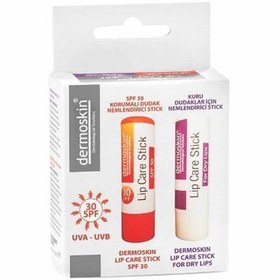 Resim Dermoskin Lip Care Stick 2x3.9g Set 