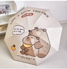 Resim Kapibala Tam Otomatik Siyah Kauçuk Yağmur Ve Gölge Güneş Mavi 