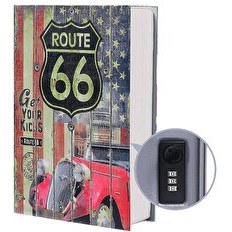 Resim Mühlen Secret Safe 265-R En Büyük Boy Kitap Şekli Gizli ve Şifreli Para Değerli Eşya Kasası 