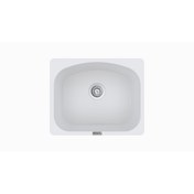 Resim Polex Cristal Lux Granit Eviye Oulin Beyaz 
