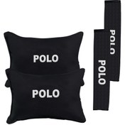 Resim otomind Volkswagen Polo Nakışlı Oto Yastık Seti 