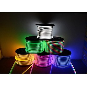 Resim Beyaz Neon Led Tak Çalıştır Neon Led 220 Volt 