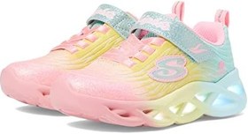 Resim Skechers TWİSTY BRİGHTS - SWİRLED COLO Kız Çocuk Gs Pembe Işıklı Spor Ayakkabı 