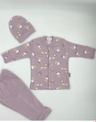 Resim Sebi Bebe Ayılı Kız Desenli Pijama Takımı TYC00658450213 