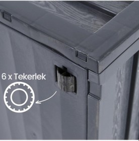 Resim Serinova Bsa1 Kapaklı Bahçe Sandığı 320 Litre | Id5506 Diğer 
