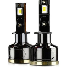 Resim Konesam 130w Süper Parlak Led Far Ampulü, 18000 Lümen 6500k Otomatik Yüksek Ve Düşük Far, 2'li Paket, H7/h4/h11 Uyumlu 