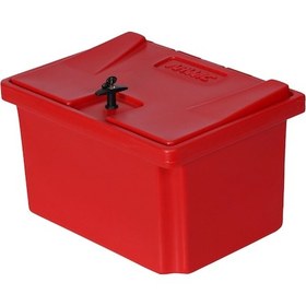 Resim Motosiklet Pizza Çantası Paket Servis Çantası Kilit Mekanizmalı Cv120 - Kırmızı 