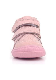 Resim Rakerplus Raya Hakiki Deri Pembe Cırtlı Kız Bebek Bot Pembe 