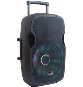 Resim Staraudio SBMN-15RGB Kumandalı 2 Telsiz Mikrofonlu Bluetooth Hoparlör 