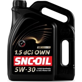 Resim Snc Oil 1.5 Dci Own 5W 30 Motor Yağı 5 Litre Motor Yağı ( Üretim Yılı: 2023 ) 