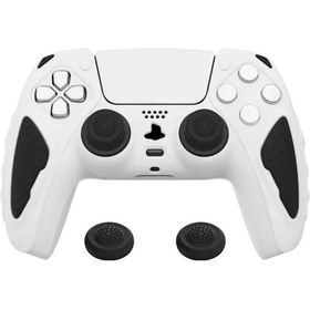 Resim Playstation 5 Ps5 Joystick Kol Silikon Kılıf Analog Koruyucu Set 