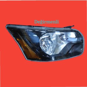 Resim BSG Ford Transit V363 2014 2018 Uyumlu Far Sağ siyah Zemın sarı sinyalli Tip-BK31 13W029 BF-1877025 