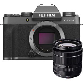 Resim Fujifilm X-T200 Antrasit + XF18-55mm Kit 