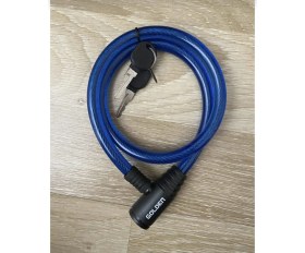 Resim 12*80 cm Bisiklet Halat Kilidi Dolamalı Lüks Kilit 