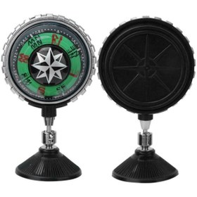 Resim ŞüsCarOto Carub Işıklı Pusula Vantuzlu Büyük Boy Ayarlı Nostalji 1 Adet 