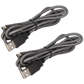 Resim Mufunye 2 Adet 1.5m Usb Şarj Kablosu - Nintendo 2ds/3ds/3ds Xl/new 3ds/new 2ds Xl/ndsı Uyumlu, Oynarken Şarj Et, Dayanıklı Ve Taşınabilir 