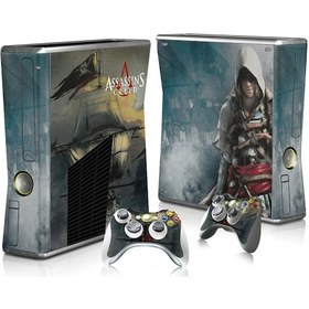 Resim Aircraft Jzcat Xbox360 Slim Konsol Tam Gövde Çıkartması Ve Joystick Çıkartması-30 