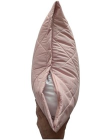 Resim Ely Parker Renkli Yastık Alezi (6 adet) %100 Pamuk Kapitoneli Yastık Koruyucu Yastık Kılıfı Pudra 